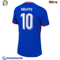 Fotballdrakt Herre Frankrike Kylian Mbappe #10 Hjemmedrakt EM 2024 Kortermet